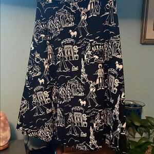 Vintage Luly K a-line skirt